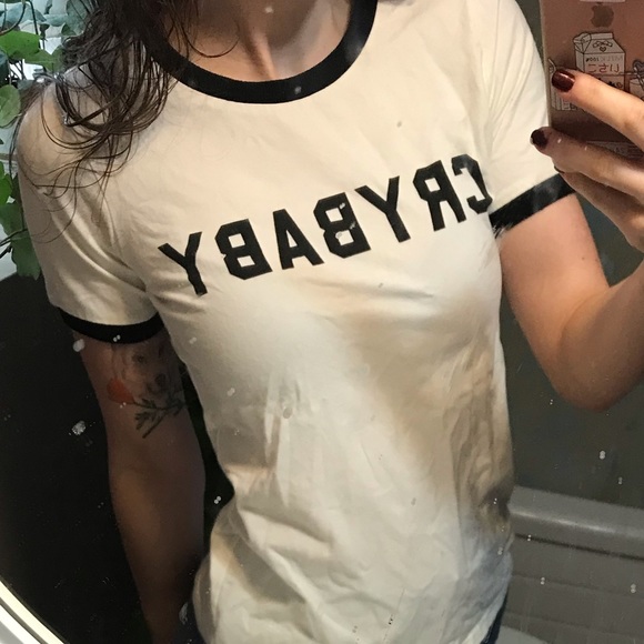 π2 for $15 white CRYBABY Tshirt - Picture 4 of 4